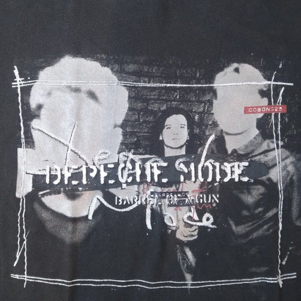 Vintage Depeche Mode Barrel Of A Gun T-Shirt 1997